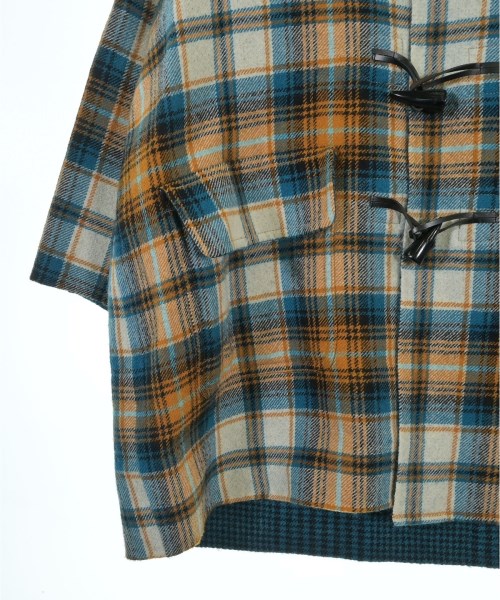 beautiful people（ビューティフルピープル）ダッフルコート 青 サイズ:38(M位) レディース/2200622037028