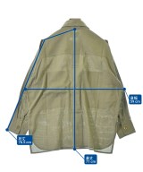 beautiful people（ビューティフルピープル）カジュアルシャツ カーキ サイズ:34(XS位) レディース/2200636605022