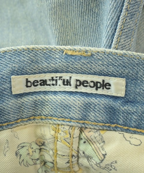 beautiful people（ビューティフルピープル）デニムパンツ 青 サイズ:36(S位) レディース/2200646650067