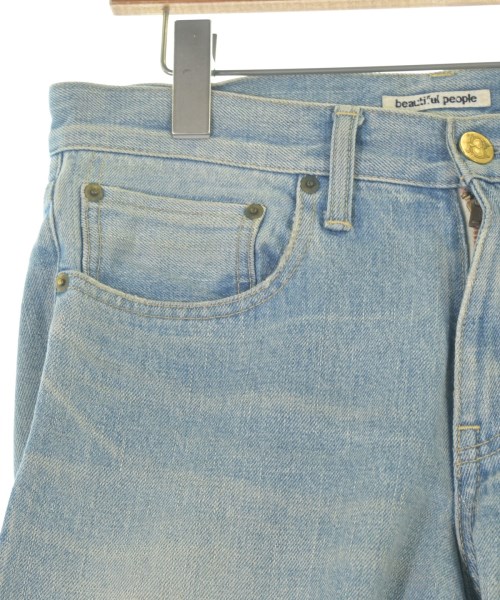 beautiful people（ビューティフルピープル）デニムパンツ 青 サイズ:36(S位) レディース/2200646650067