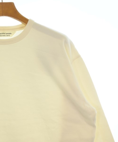 beautiful people（ビューティフルピープル）Tシャツ・カットソー 白 サイズ:36(S位) レディース/2200632502028