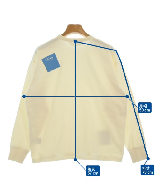 beautiful people（ビューティフルピープル）Tシャツ・カットソー 白 サイズ:36(S位) レディース/2200632502028