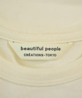 beautiful people（ビューティフルピープル）Tシャツ・カットソー 白 サイズ:36(S位) レディース/2200632502028