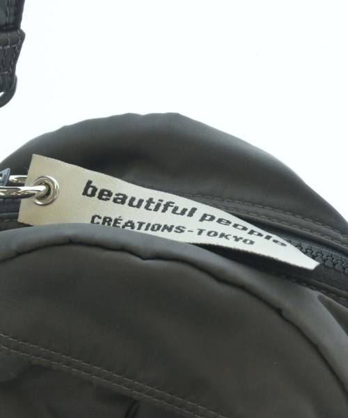 beautiful people（ビューティフルピープル）ショルダーバッグ グレー サイズ:- レディース/2200647754047