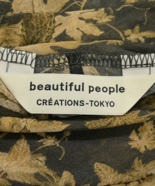 beautiful people（ビューティフルピープル）Tシャツ・カットソー グレー サイズ:36(S位) レディース/2200647929063