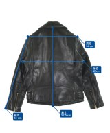 beautiful people（ビューティフルピープル）ライダース 黒 サイズ:140(S位) レディース/2200648883012