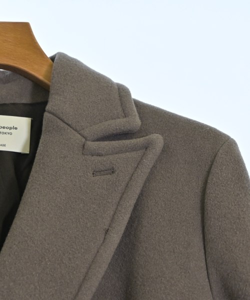 beautiful people（ビューティフルピープル）チェスターコート 茶 サイズ:38(M位) レディース/2200641637018