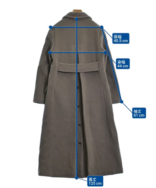 beautiful people（ビューティフルピープル）チェスターコート 茶 サイズ:38(M位) レディース/2200641637018