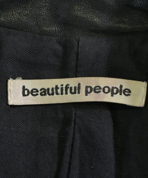 beautiful people（ビューティフルピープル）ライダース 黒 サイズ:130(XS位) レディース/2200639189031