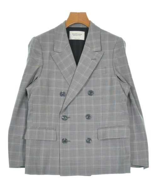 beautiful people(ビューティフルピープル)テーラードジャケット グレー サイズ:150(M位)/2200643046054