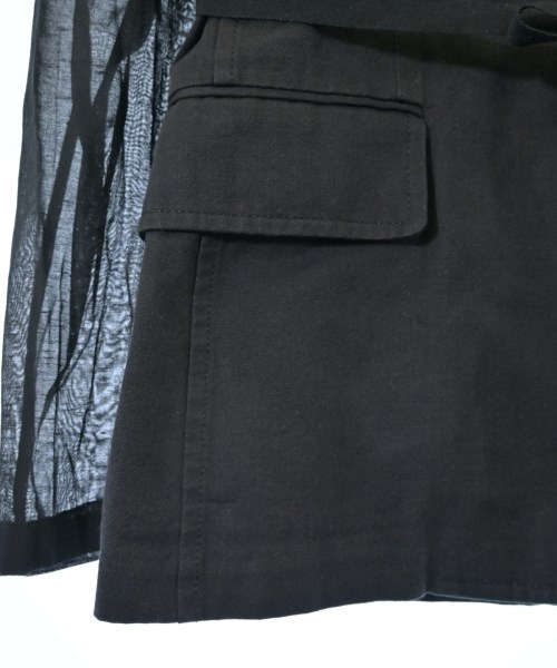 beautiful people（ビューティフルピープル）カジュアルジャケット 黒 サイズ:34(XS位) レディース/2200643046078