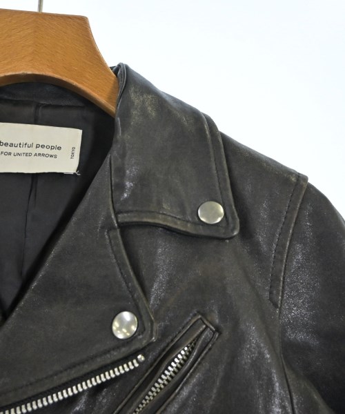 beautiful people（ビューティフルピープル）ライダース 黒 サイズ:140(XS位) レディース/2200650494015