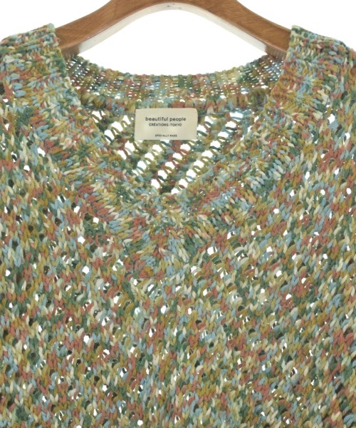 beautiful people（ビューティフルピープル）ニット・セーター 緑 サイズ:38(M位) レディース/2200641912054