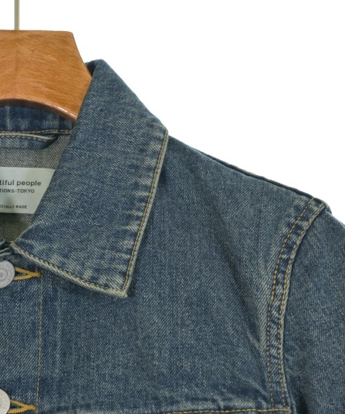 beautiful people（ビューティフルピープル）デニムジャケット 青 サイズ:140(S位) レディース/2200652066036
