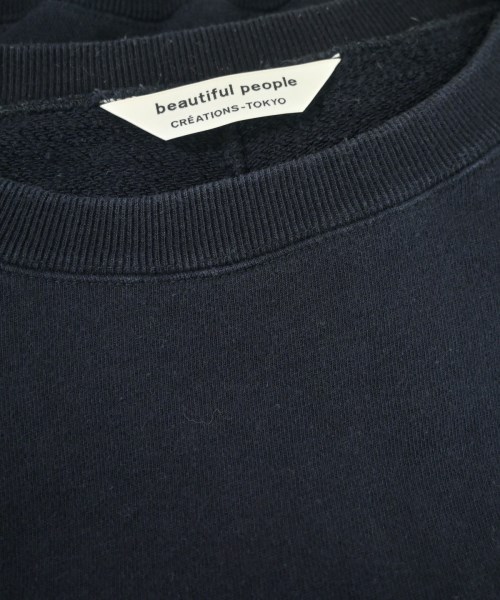 beautiful people（ビューティフルピープル）スウェット 紺 サイズ:36(S位) レディース/2200645238075