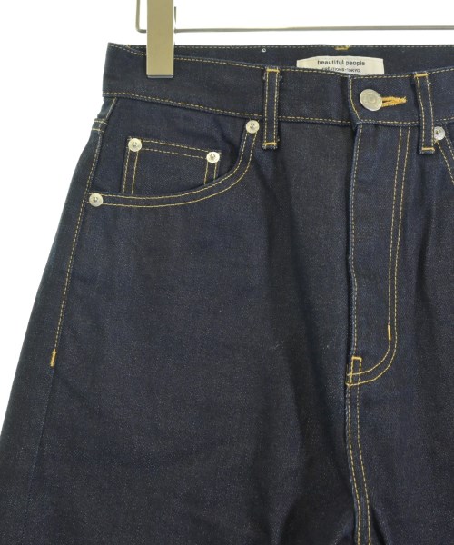 beautiful people（ビューティフルピープル）デニムパンツ 紺 サイズ:36(S位) レディース/2200653862019