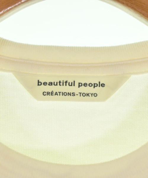 beautiful people（ビューティフルピープル）Tシャツ・カットソー 白 サイズ:170(XL位) レディース/2200654319048