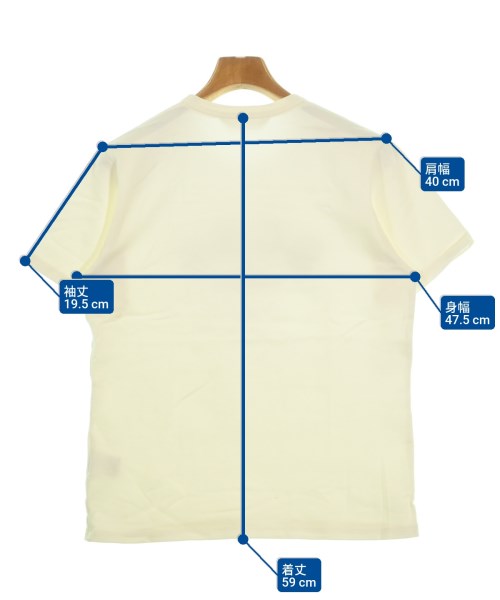 beautiful people（ビューティフルピープル）Tシャツ・カットソー 白 サイズ:170(XL位) レディース/2200654319048