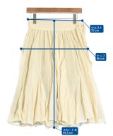 beautiful people（ビューティフルピープル）ひざ丈スカート 白 サイズ:36(S位) レディース/2200654319093