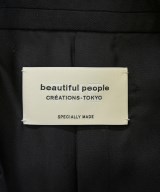 beautiful people（ビューティフルピープル）テーラードジャケット 黒 サイズ:140(S位) レディース/2200701221034