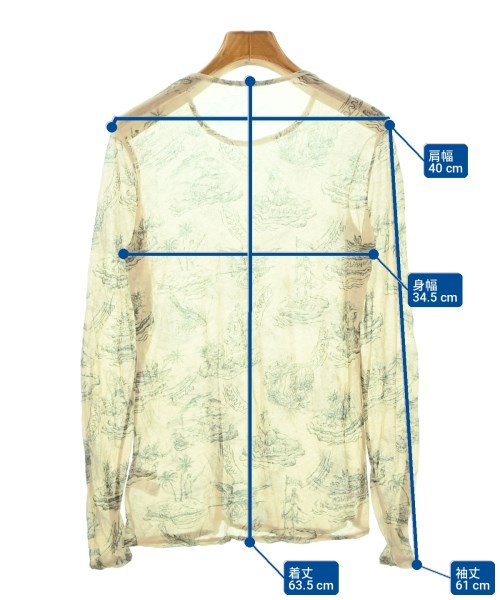 beautiful people（ビューティフルピープル）Tシャツ・カットソー ベージュ サイズ:38(M位) レディース/2200701144302