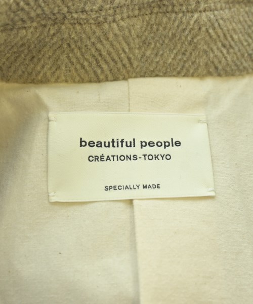 beautiful people（ビューティフルピープル）チェスターコート ベージュ サイズ:42(L位) レディース/2200702950018