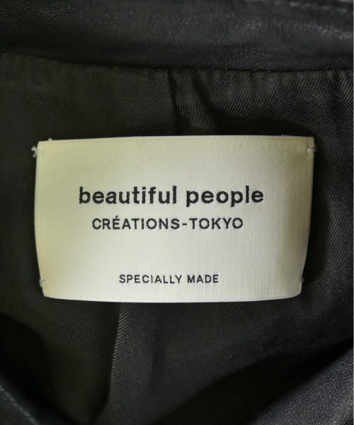 beautiful people（ビューティフルピープル）ライダース 黒 サイズ:150(M位) レディース/2200703393012