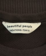 beautiful people（ビューティフルピープル）Tシャツ・カットソー 茶 サイズ:38(M位) レディース/2200702227103