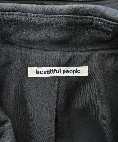 beautiful people（ビューティフルピープル）ライダース 黒 サイズ:150(M位) レディース/2200703855022