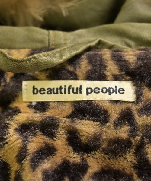 beautiful people（ビューティフルピープル）モッズコート カーキ サイズ:150cm(M位) レディース/2200704303034