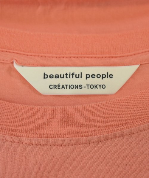 beautiful people（ビューティフルピープル）Tシャツ・カットソー ピンク サイズ:38(M位) レディース/2200704340046