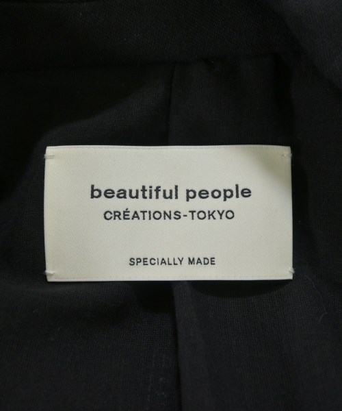 beautiful people（ビューティフルピープル）テーラードジャケット 黒 サイズ:40(M位) レディース/2200700845026