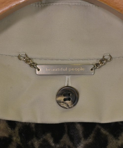 beautiful people（ビューティフルピープル）トレンチコート ベージュ サイズ:150(M位) レディース/2200705699051