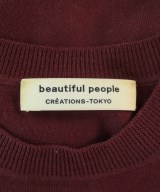 beautiful people（ビューティフルピープル）ニット・セーター 赤 サイズ:140(S位) レディース/2200703486011