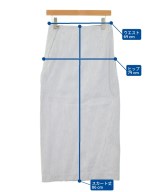 beautiful people（ビューティフルピープル）ロング・マキシ丈スカート グレー サイズ:34(XS位) レディース/2200664610043