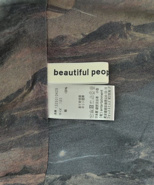 beautiful people（ビューティフルピープル）Tシャツ・カットソー グレー サイズ:150(M位) レディース/2200665007033