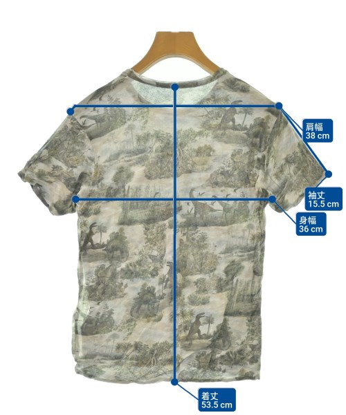 beautiful people（ビューティフルピープル）Tシャツ・カットソー グレー サイズ:150(M位) レディース/2200665007033