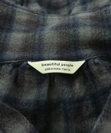 beautiful people（ビューティフルピープル）カジュアルシャツ 紺 サイズ:34(XS位) レディース/2200665007040