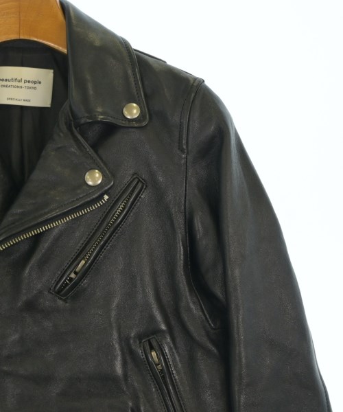 beautiful people（ビューティフルピープル）ライダース 黒 サイズ:130(XS位) レディース/2200665765018