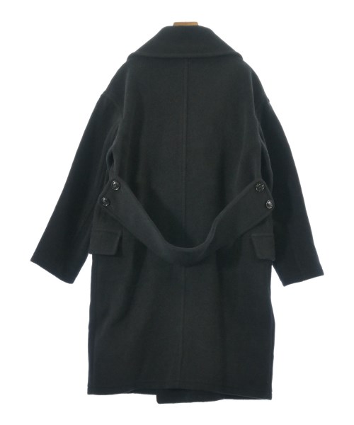 beautiful people（ビューティフルピープル）ピーコート 黒 サイズ:34(XS位) レディース/2200663628018