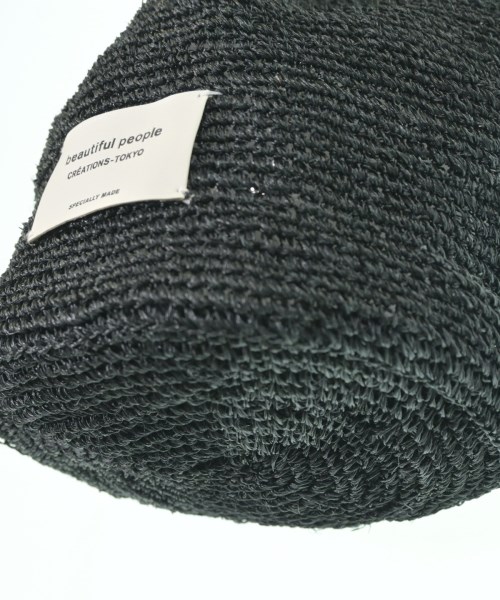 beautiful people（ビューティフルピープル）かごバッグ 黒 サイズ:- レディース/2200662143154