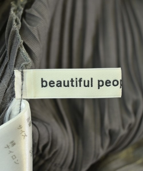 beautiful people（ビューティフルピープル）ワンピース シルバー サイズ:36(S位) レディース/2200663005093