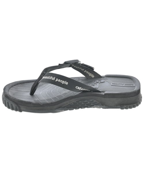 beautiful people（ビューティフルピープル）サンダル 黒 サイズ:-(24cm位) レディース/2200667008052