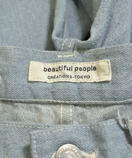 beautiful people（ビューティフルピープル）デニムパンツ 青 サイズ:36(S位) レディース/2200667028029