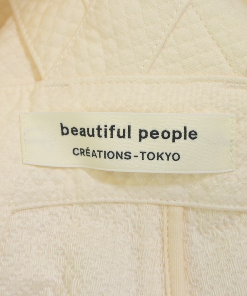 beautiful people（ビューティフルピープル）オールインワン/サロペット 白 サイズ:36(S位) レディース/2200662922056