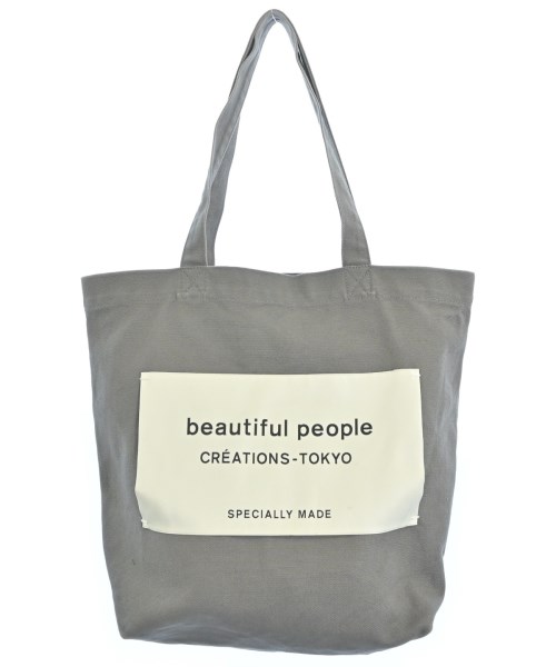 beautiful people(ビューティフルピープル)トートバッグ グレー サイズ:-/2200668640053