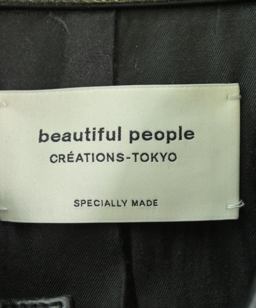 beautiful people（ビューティフルピープル）ライダース 黒 サイズ:160(L位) レディース/2200669220018