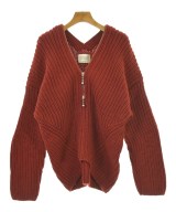 beautiful people（ビューティフルピープル）ニット・セーター 赤 サイズ:36(S位) レディース/2200663951284