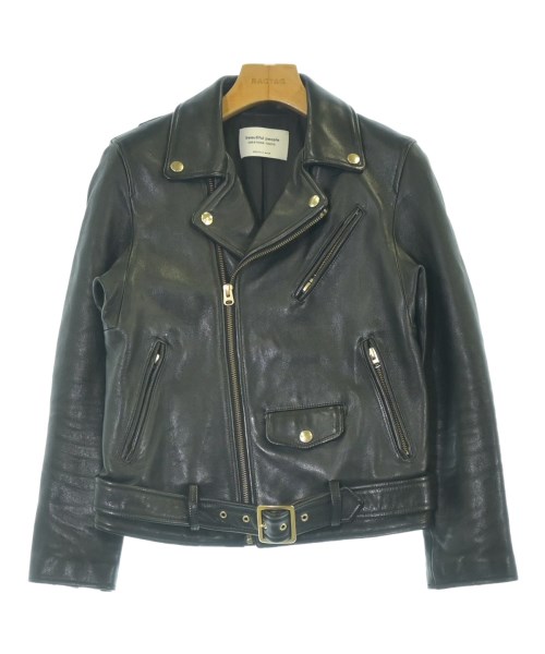 beautiful people(ビューティフルピープル)ライダース 黒 サイズ:150(M位)/2200670776016