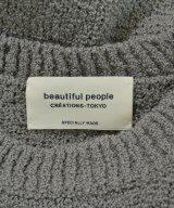 beautiful people（ビューティフルピープル）ニット・セーター グレー サイズ:140(S位) レディース/2200666498052